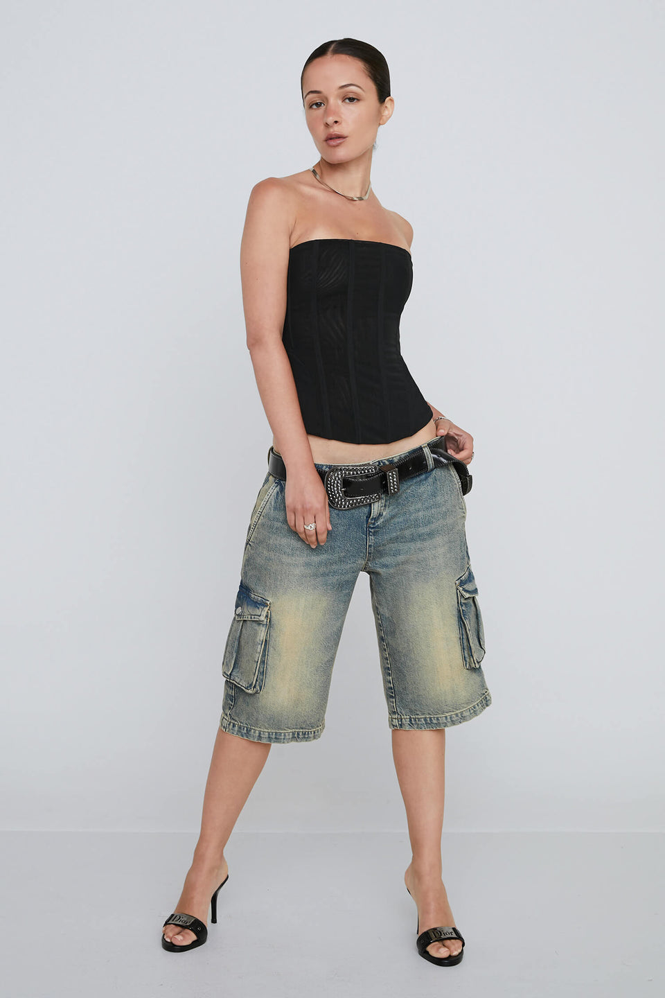 MIAOU Libra Corset Black