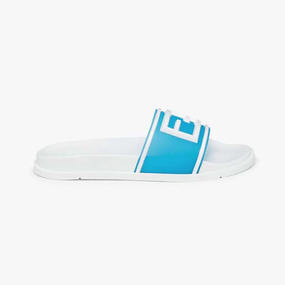 FENDI Baguette Rubber Slides