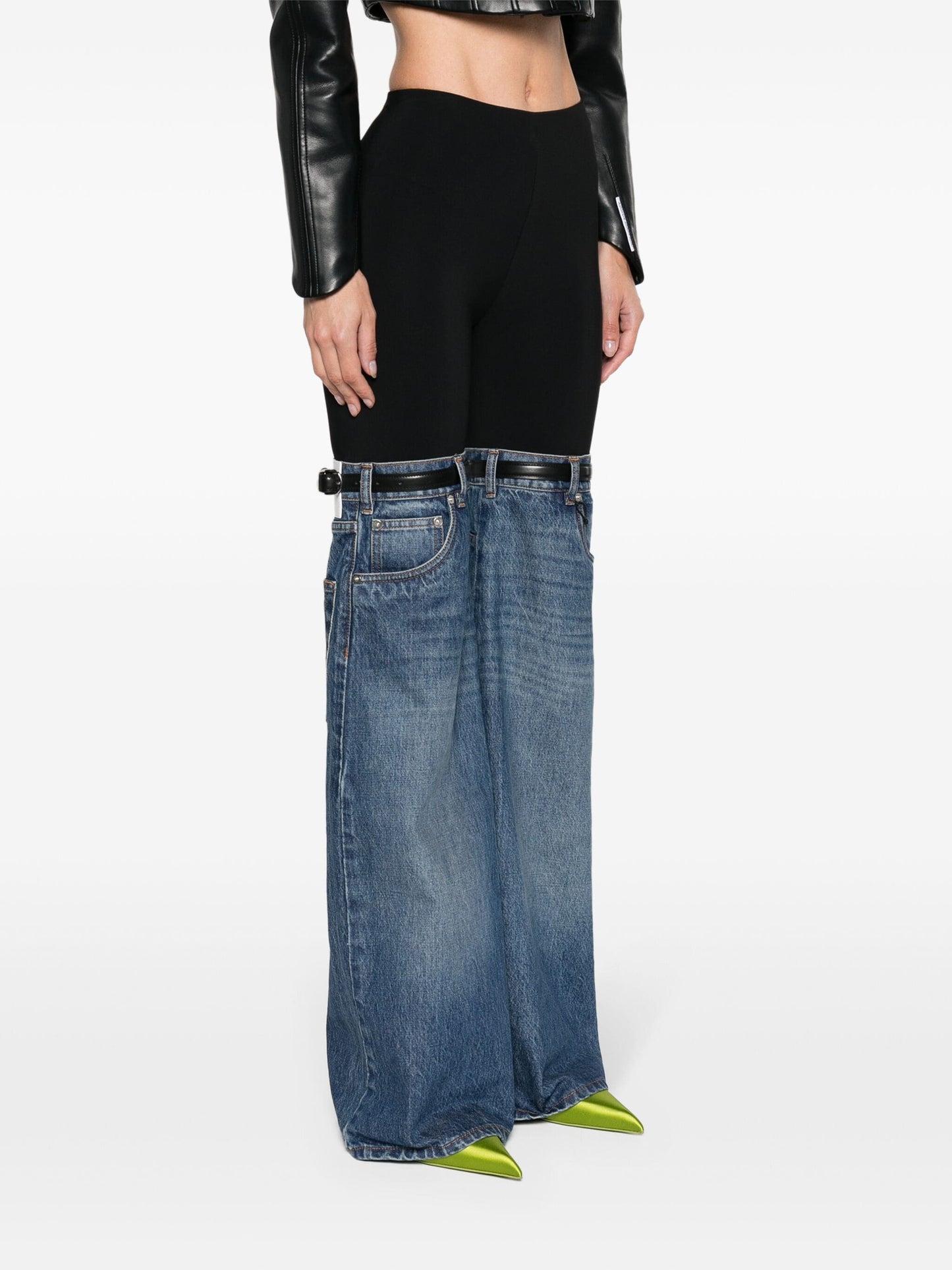 COPERNI Hybrid Denim-panels Trousers