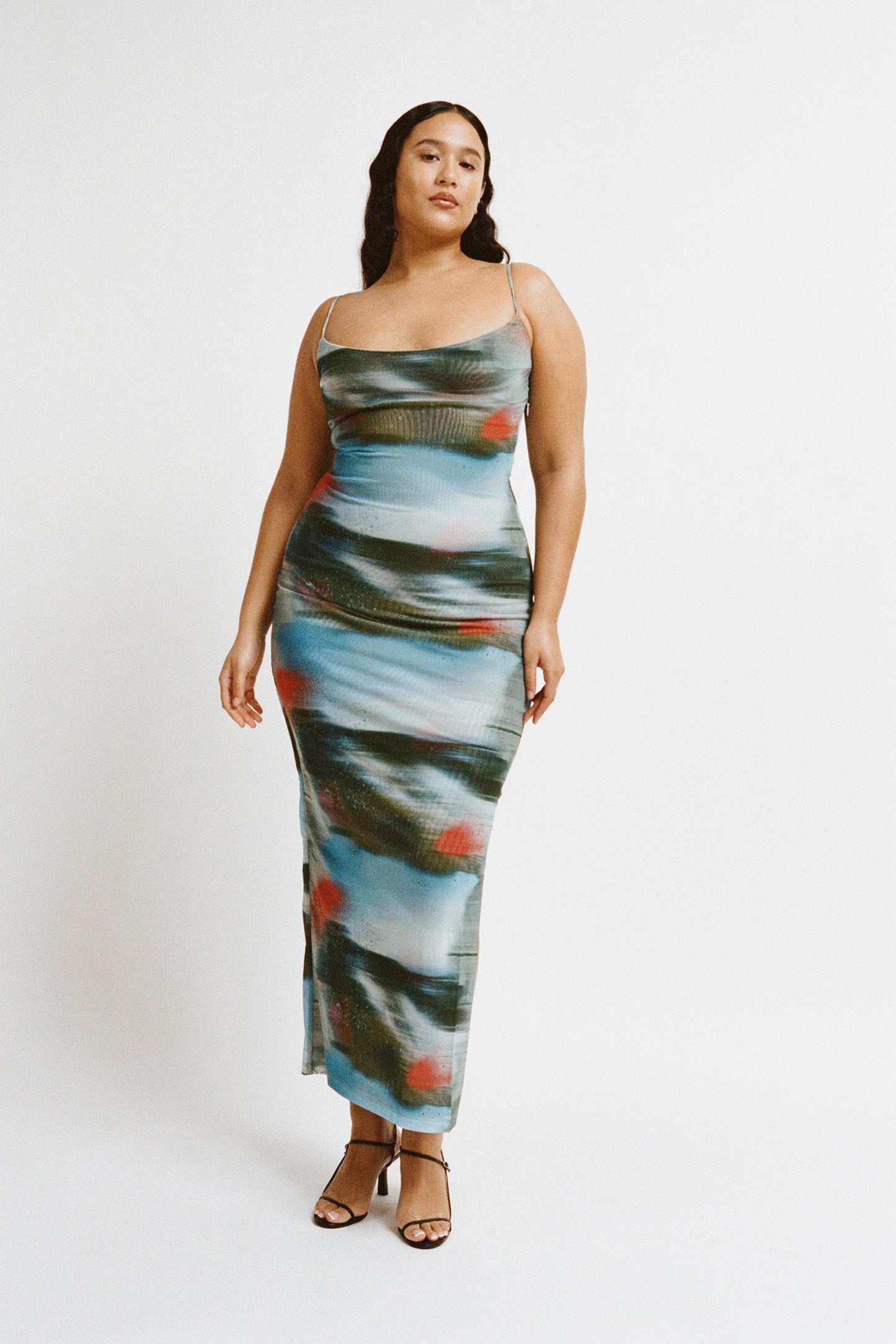 MIAOU Thais Dress Motion Blue