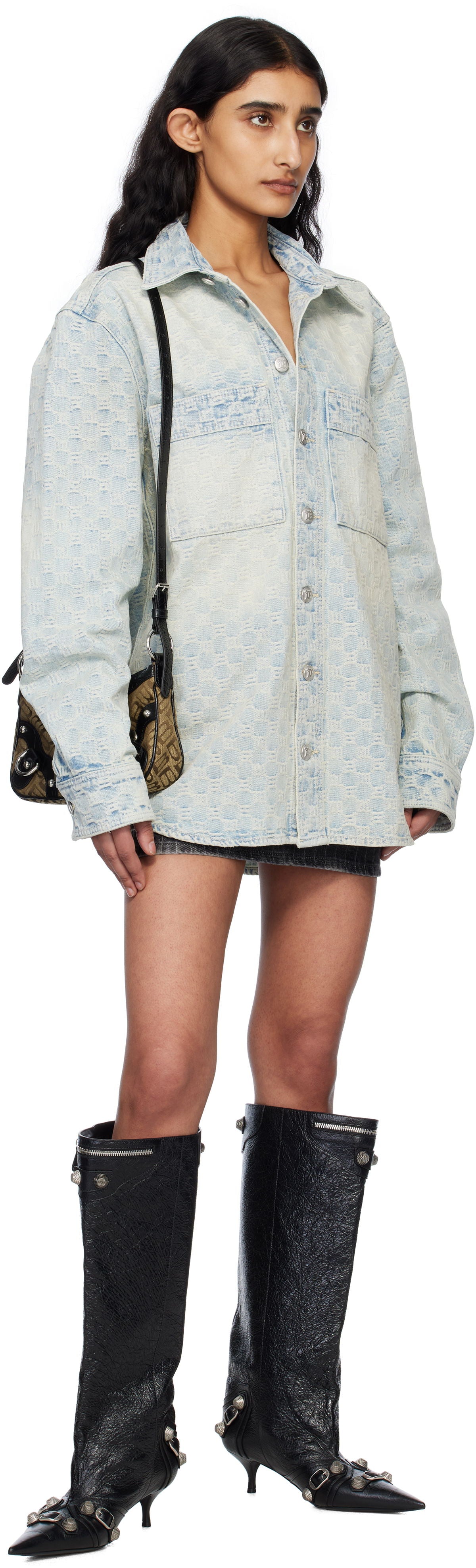 MISBHV Monogram Ocean Washed Overshirt