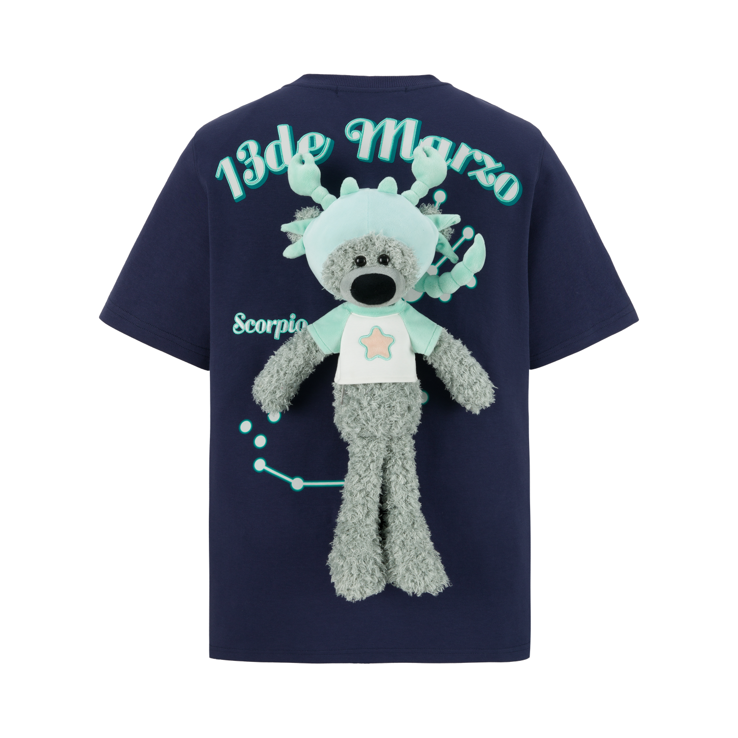 13DE MARZO Constellation Series T-shirt Scorpio