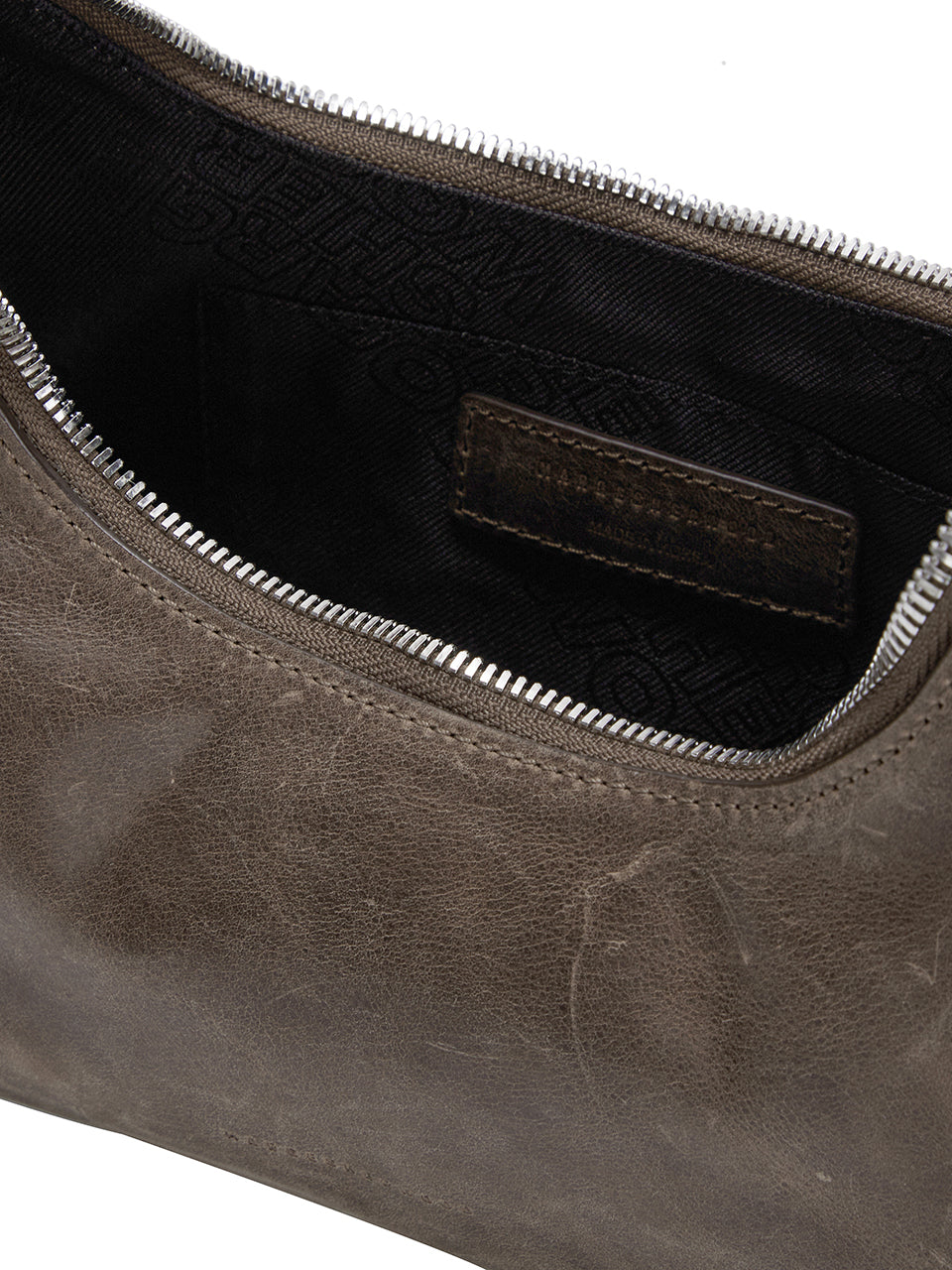 MARGESHERWOOD Hobo Shoulder_Washed Brown Pull Up
