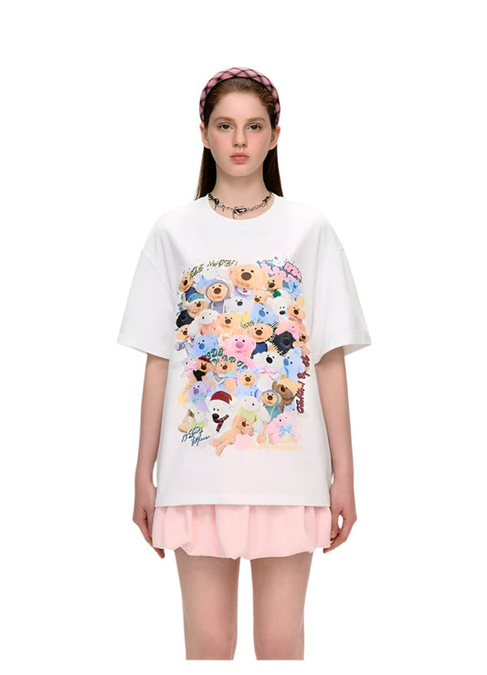 13DE MARZO Doozoo Assemble T-shirt White