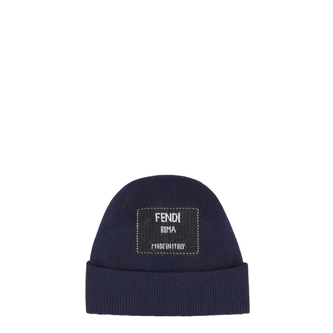 FENDI Blue Cashmere Hat