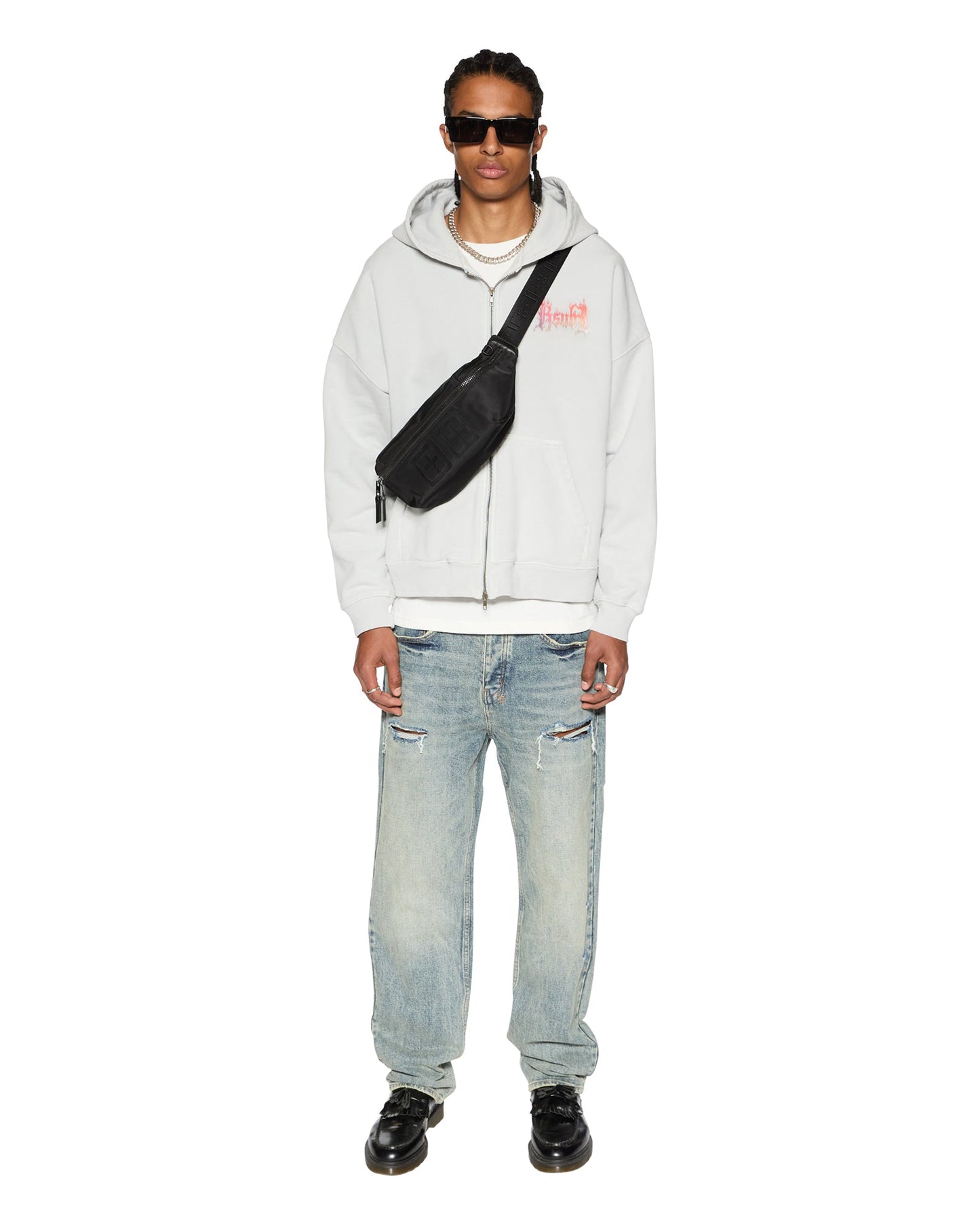 KSUBI Fuego Ekcess Zip Thru Hoodie Painted
