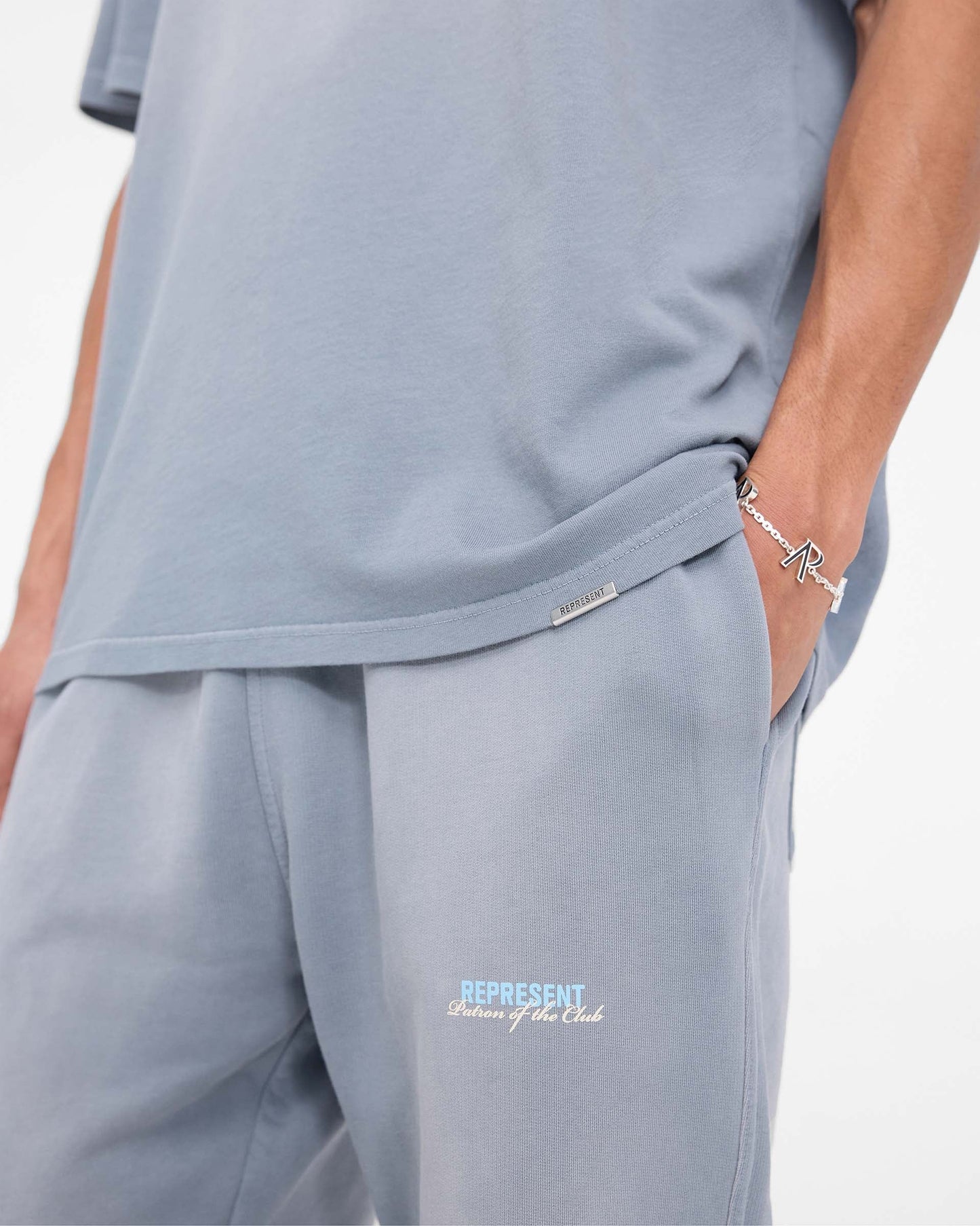 REPRESENT Patron Of The Club Sweatpant Wash Grey