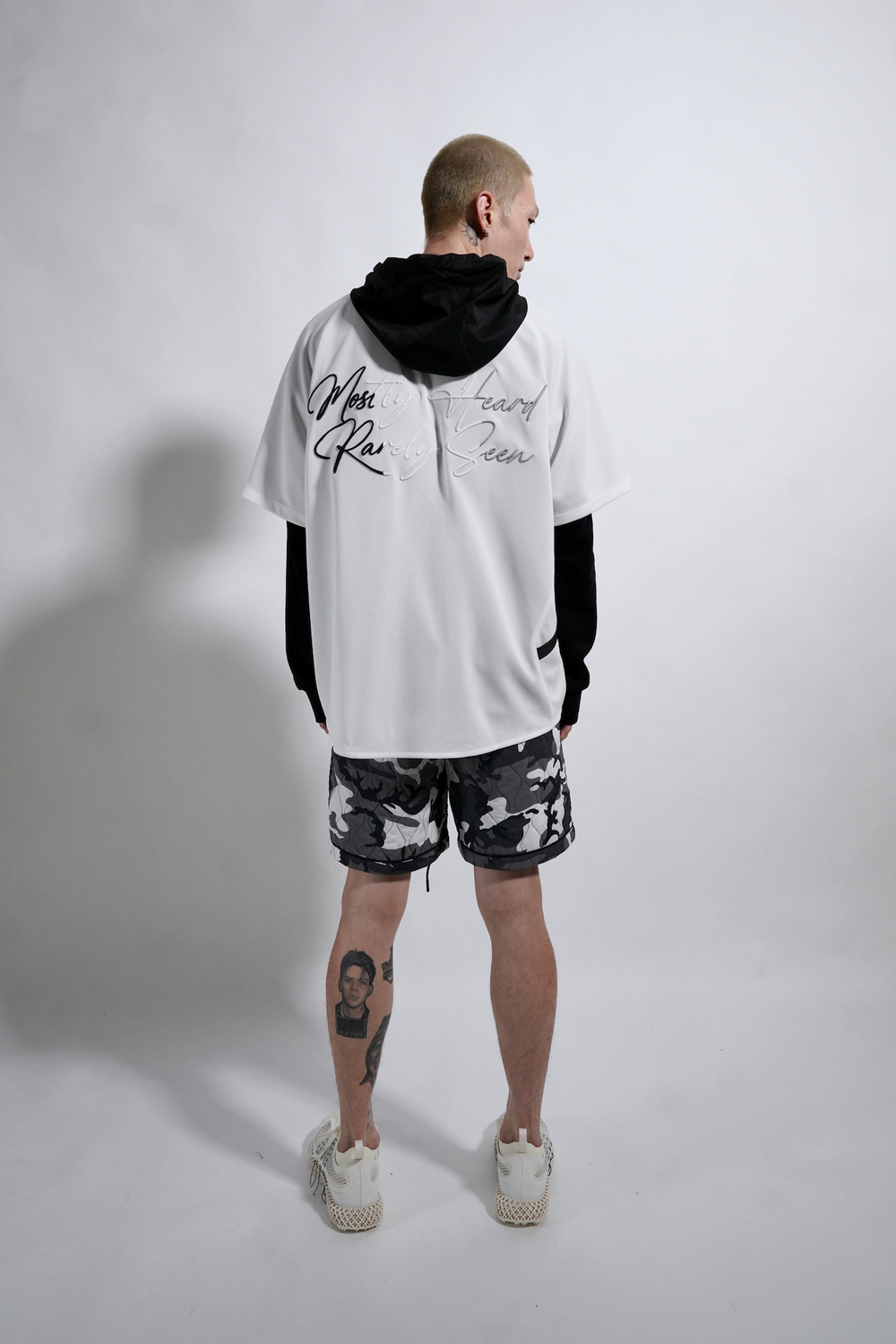 MHRS Tactical Raglan Woven Tee White Camo