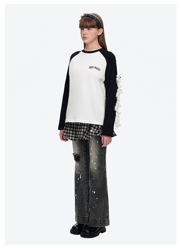13DE MARZO Doozoo Raglan Sleeve