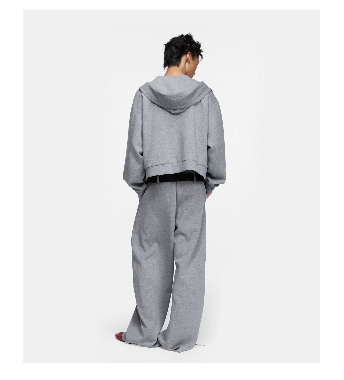24ANS Hoodie Set Sweatpants Grey