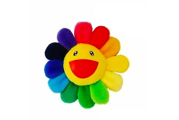 TAKASHI MURAKAMI Flower Plush Key Chain