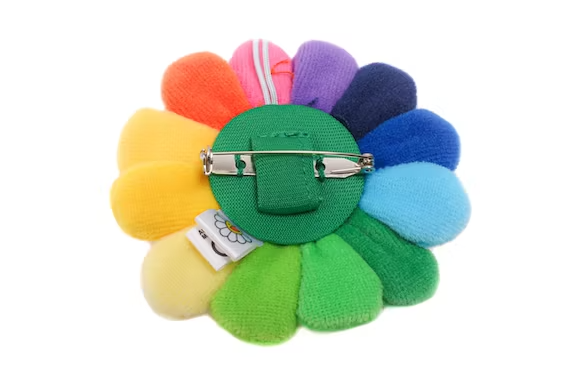 TAKASHI MURAKAMI Flower Plush Key Chain