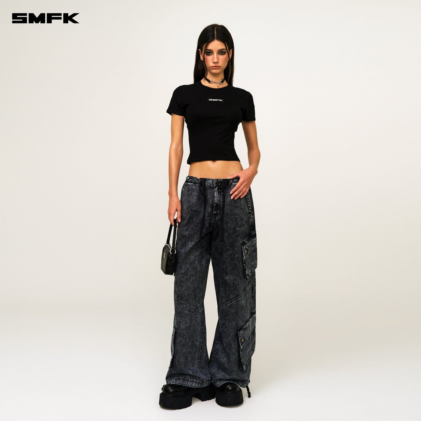 SMFK FUTURE Mirage Classic Paratrooper Pants Storm Gray