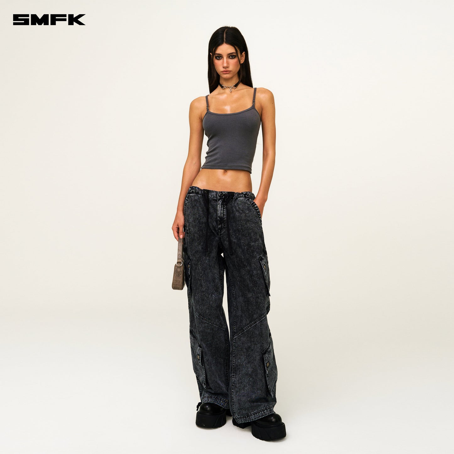 SMFK FUTURE Mirage Classic Paratrooper Pants Storm Gray