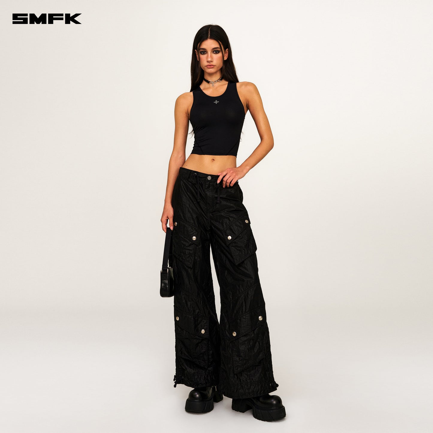 SMFK FUTURE Mirage Interstellar Phantom Hiking Pants Black
