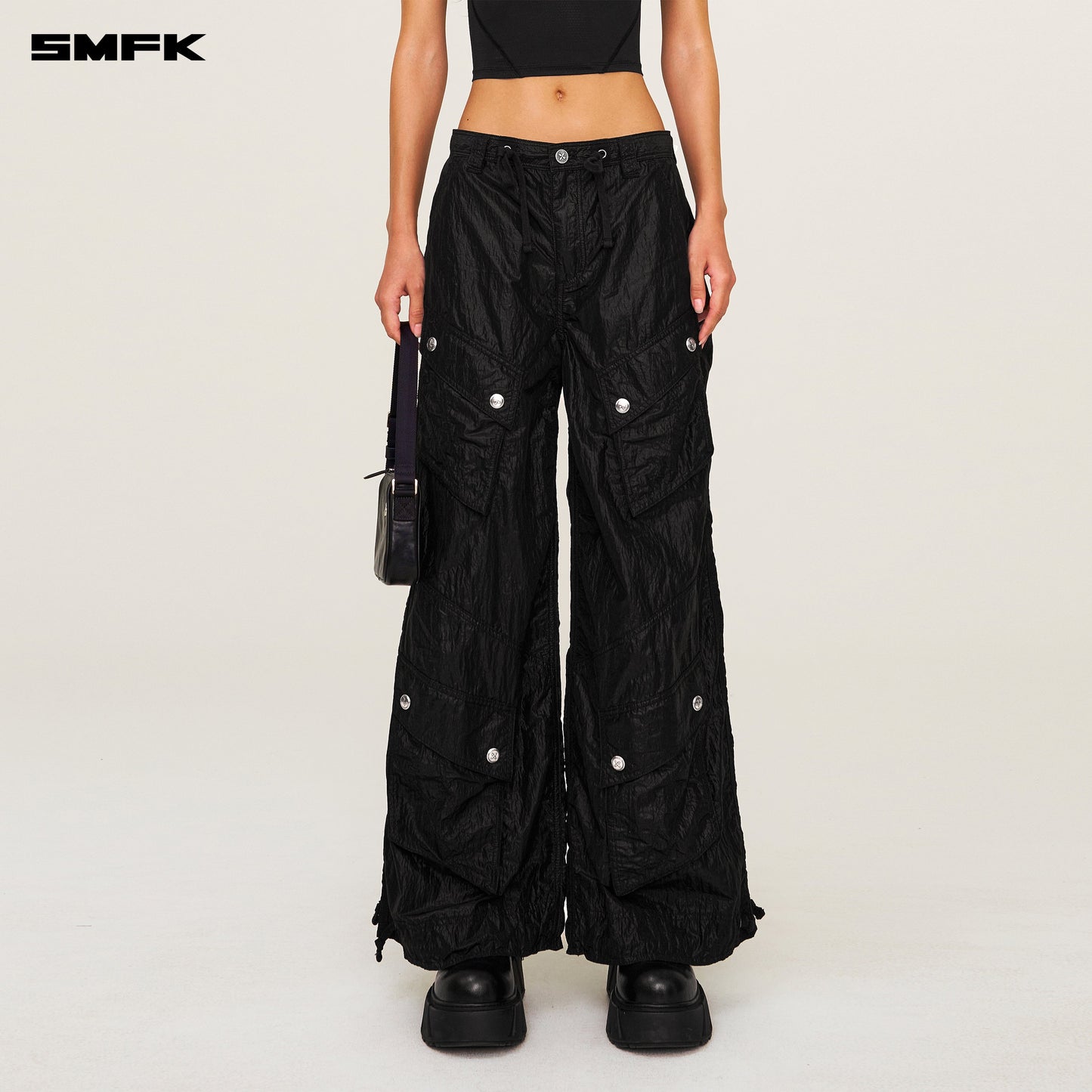SMFK FUTURE Mirage Interstellar Phantom Hiking Pants Black