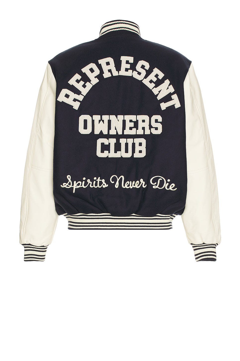 REPRESENT Represent Owners Club Varsity Jacket Midnight Navy