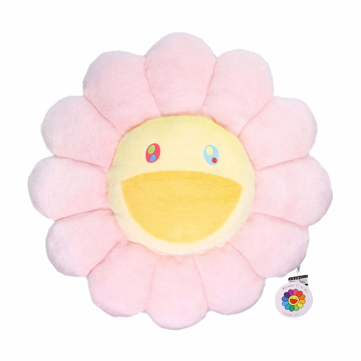 TAKASHI MURAKAMI Flower Cushion Pink&Yellow 60cm