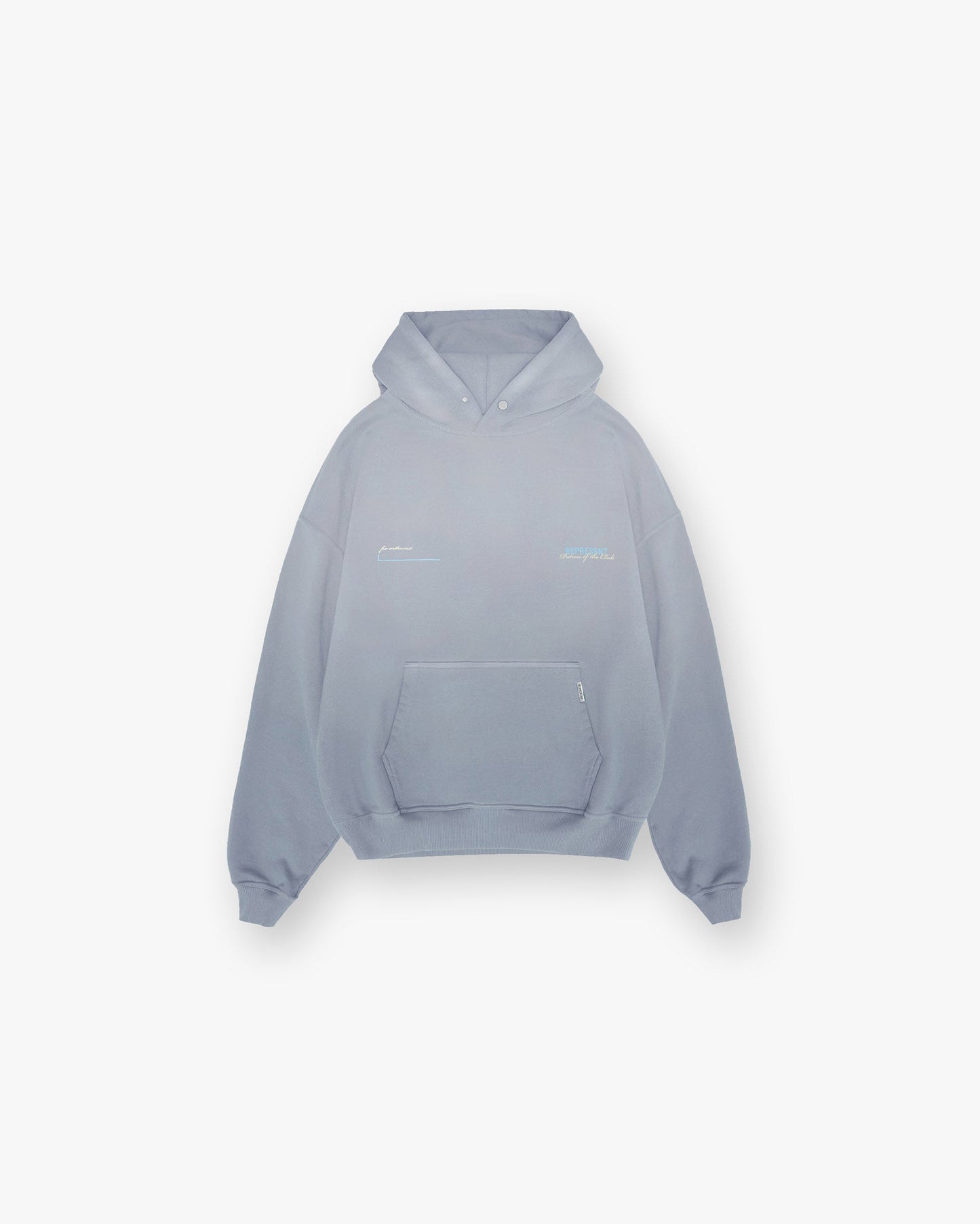 REPRESENT Patron Of The Club Hoodie Washed Grey