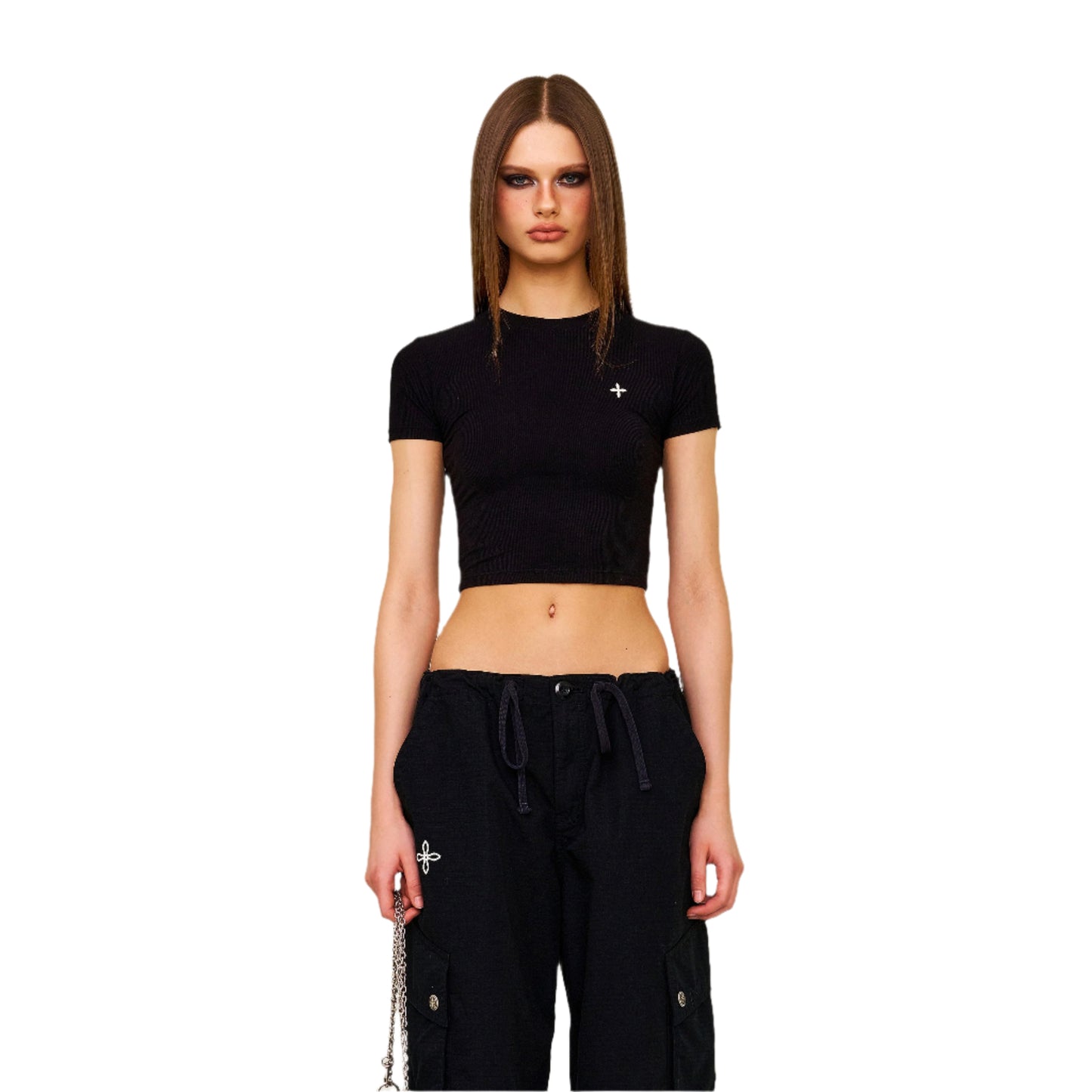 SMFK Compass Hug Tight Sports Tee Black