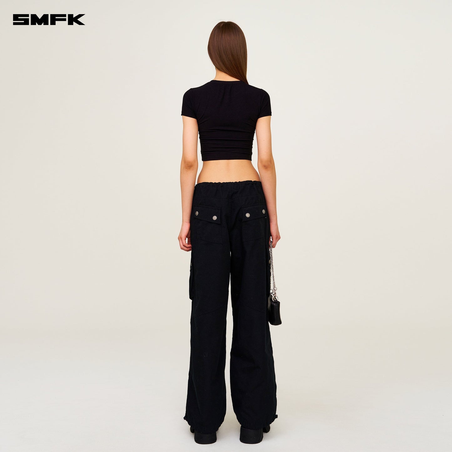 SMFK Compass Hug Tight Sports Tee Black