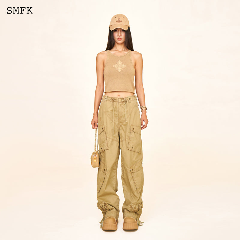 SMFK WildWorld Vintage Chunky knitted Vest Top