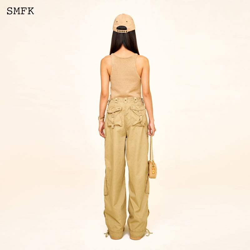 SMFK WildWorld Vintage Chunky knitted Vest Top