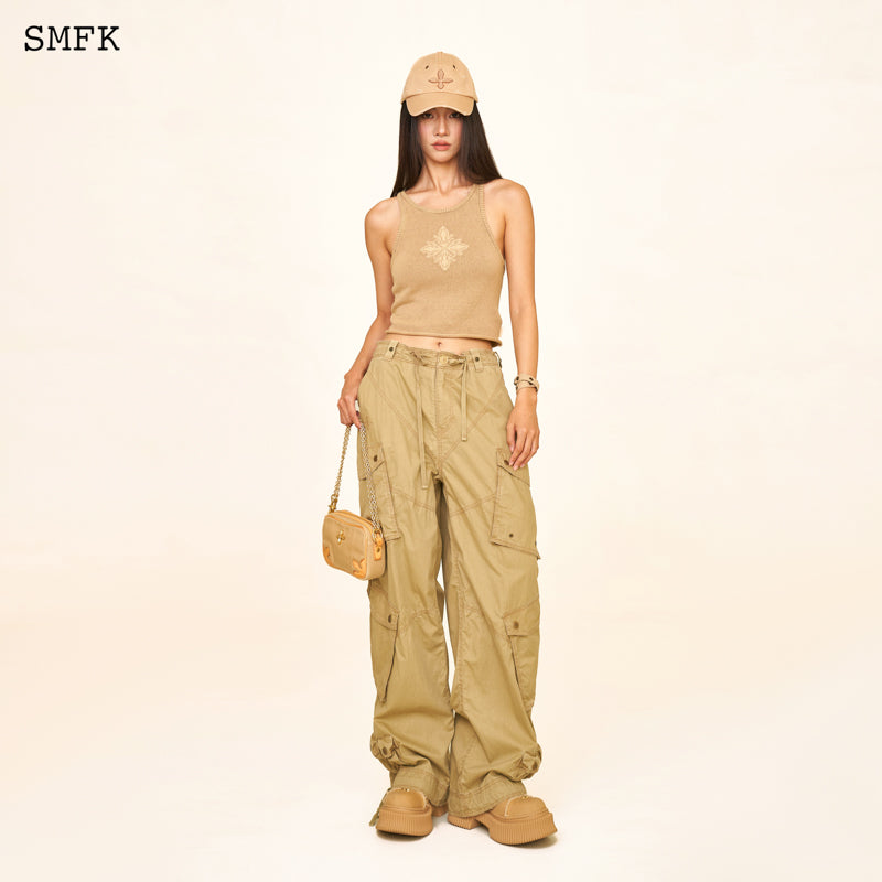 SMFK WildWorld Vintage Chunky knitted Vest Top
