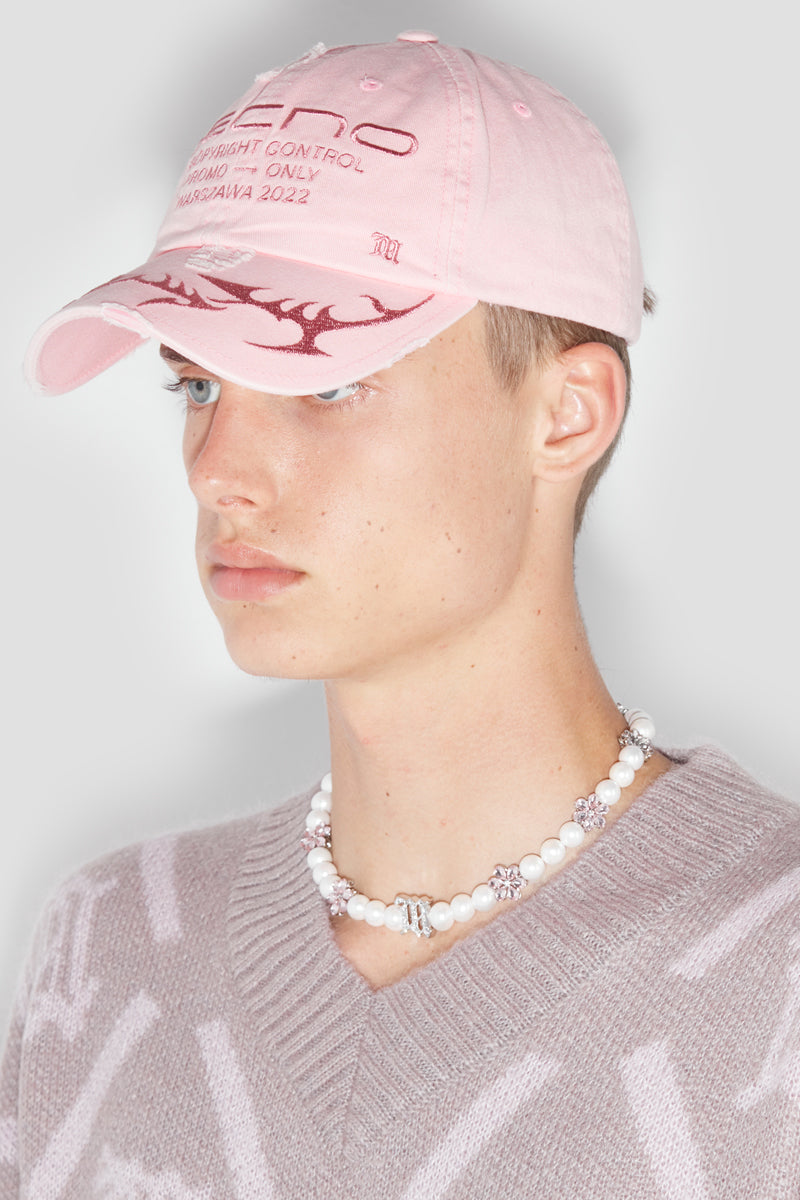 MISBHV Tecno Cap Washed Bubblegum