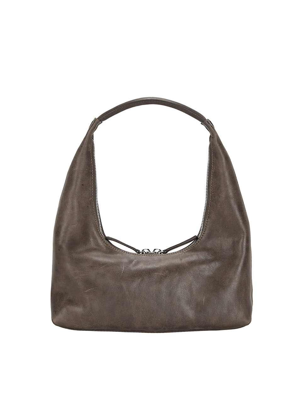 MARGESHERWOOD Hobo Shoulder_Washed Brown Pull Up