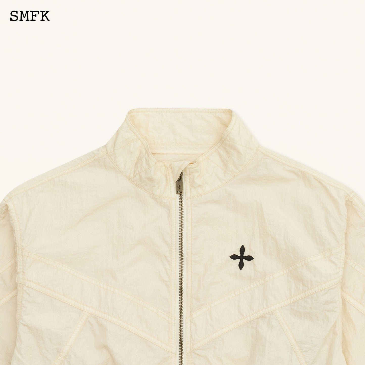 SMFK Ancient Myth Viper Alloy Loose Training Jacket White