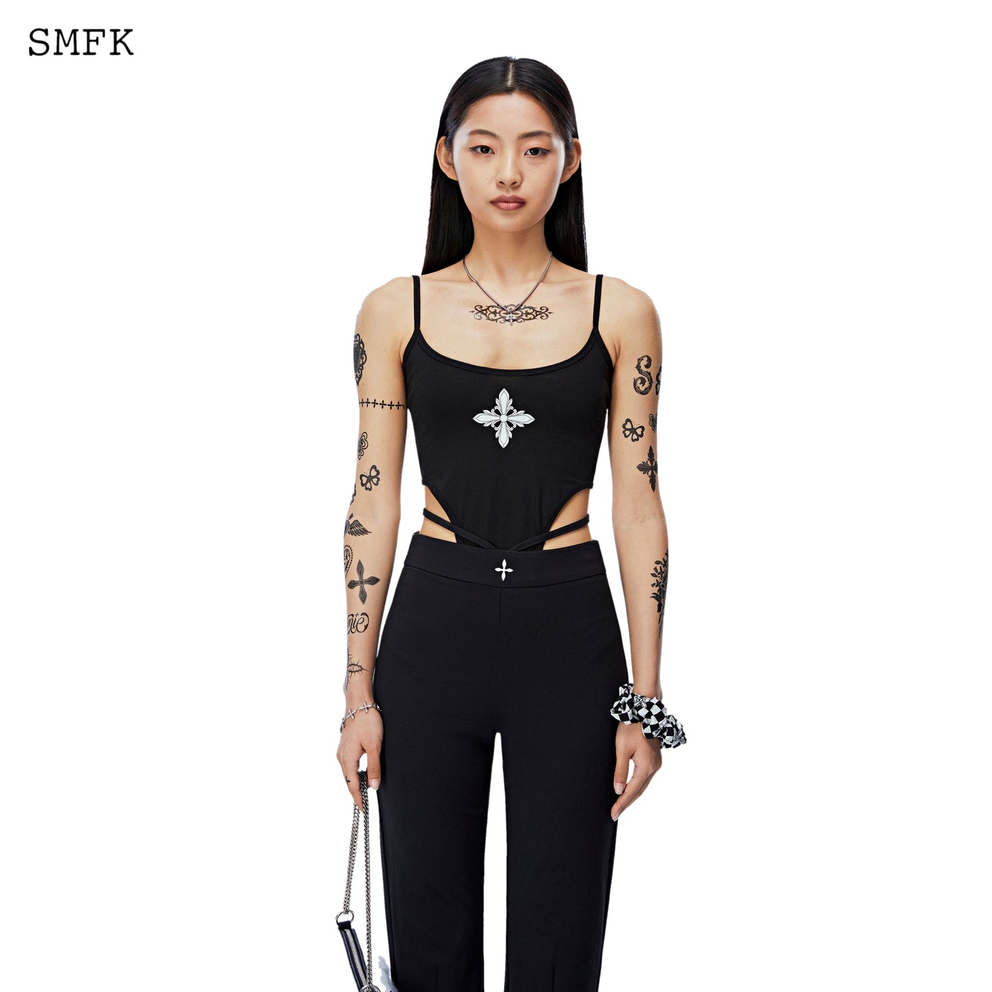 SMFK Black Mermaid Vest