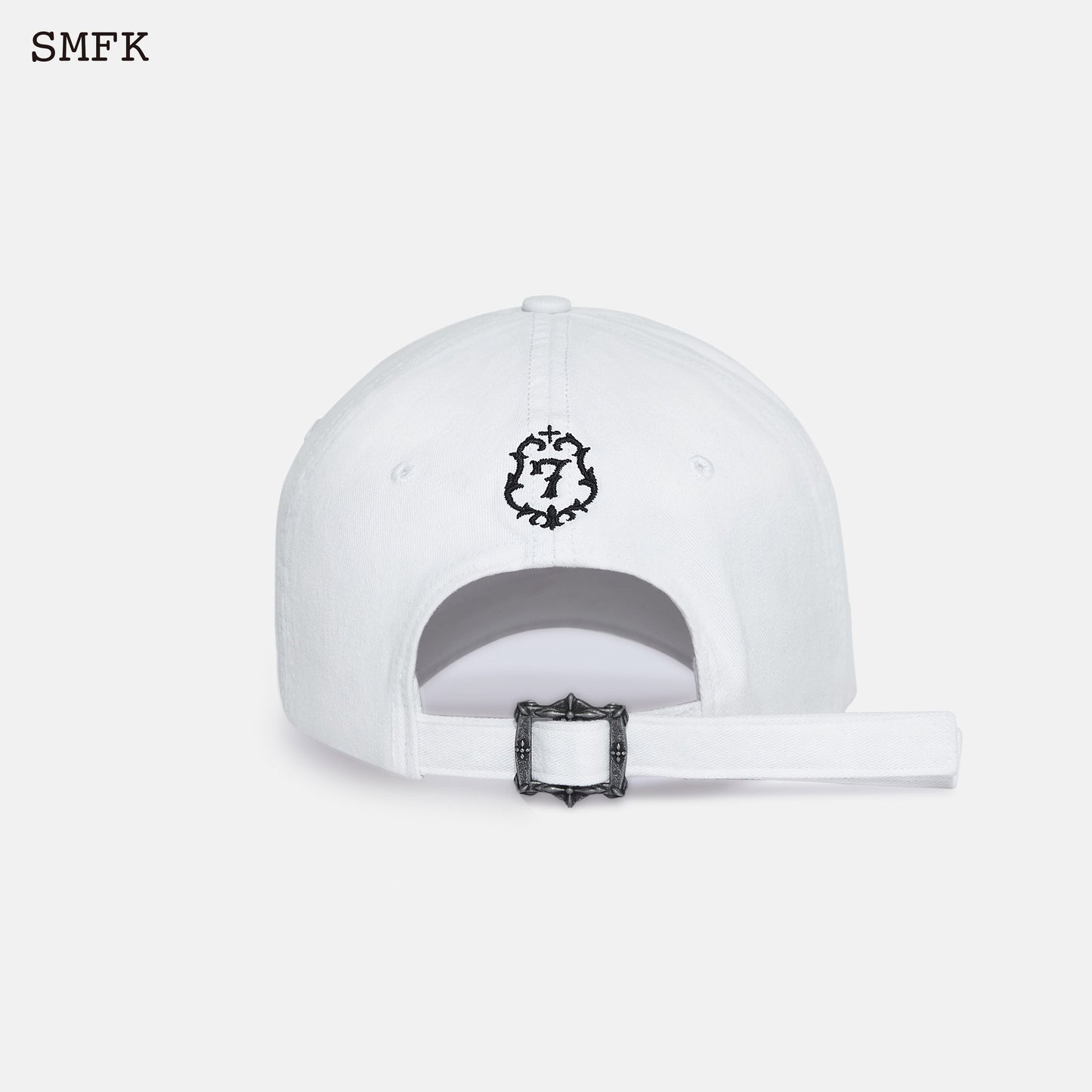 SMFK Compass Classic Baseball Cap White