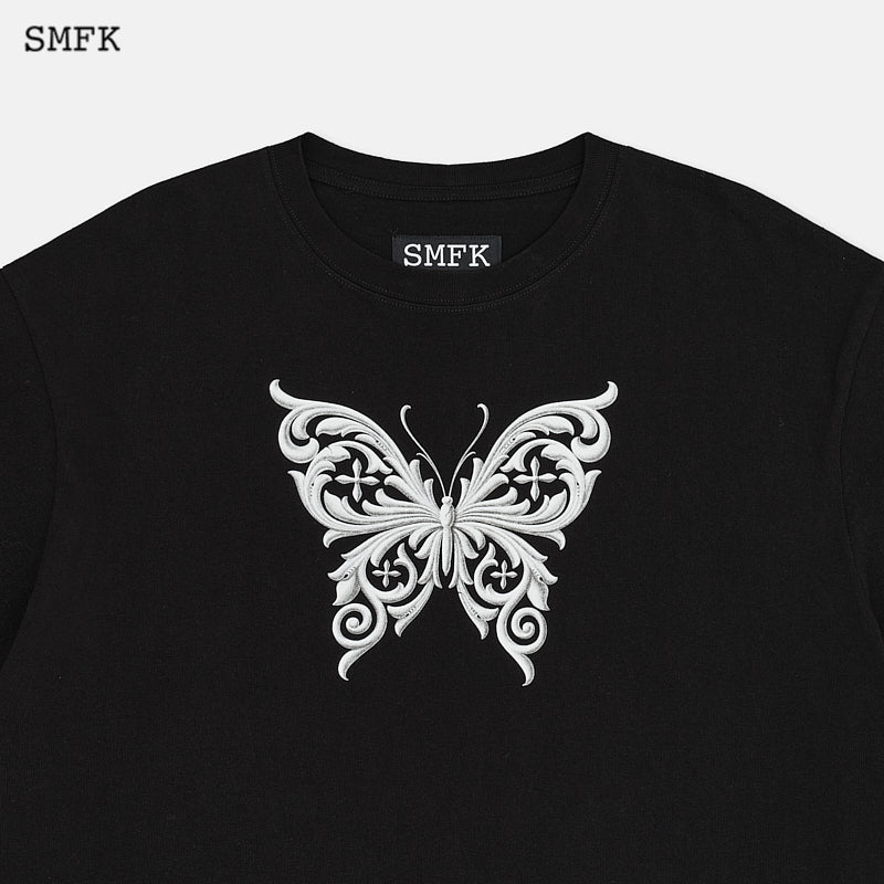 SMFK Compass Crested Butterfly Wide- Fitting Tee