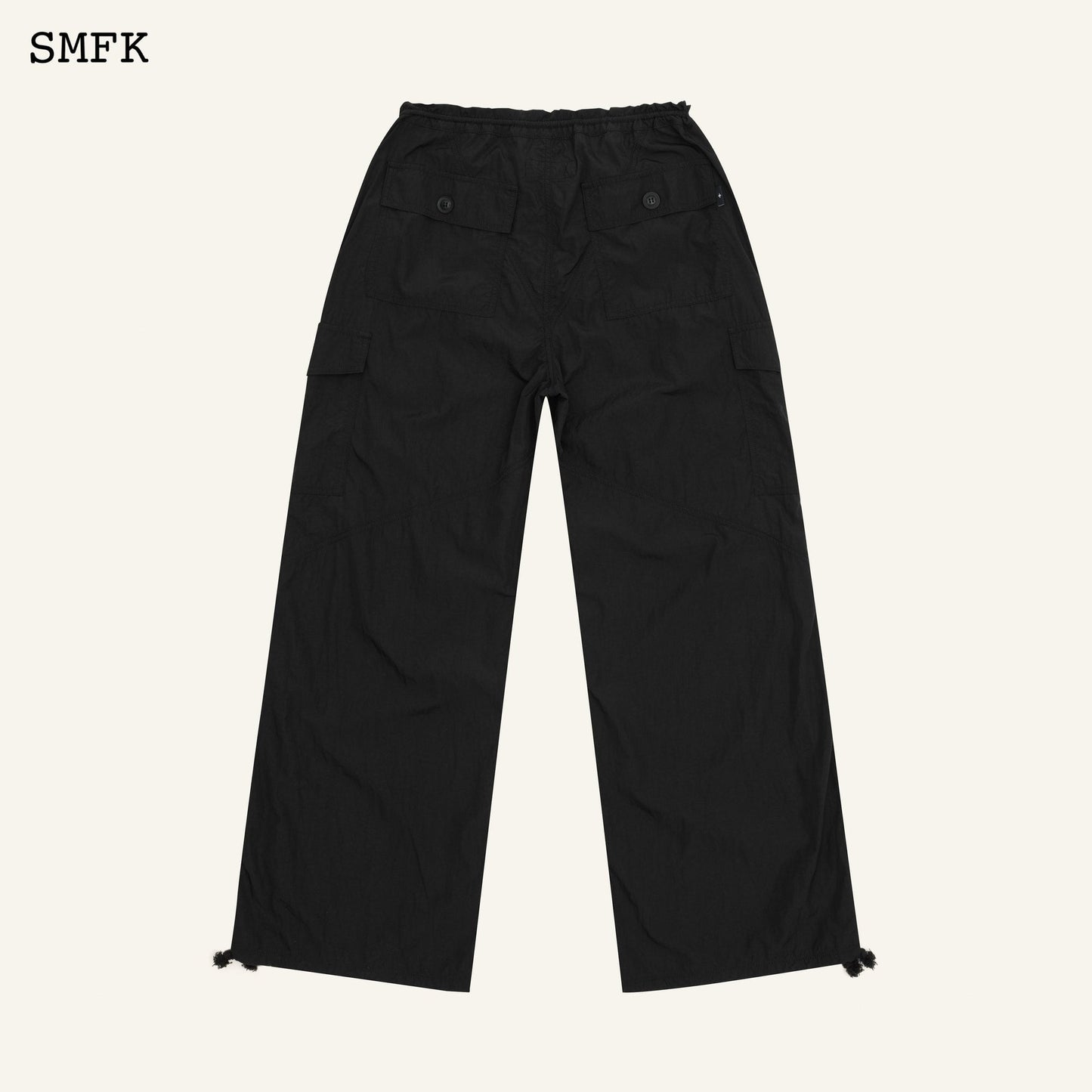 SMFK Compass Cross Classic Paratrooper Pants In Black