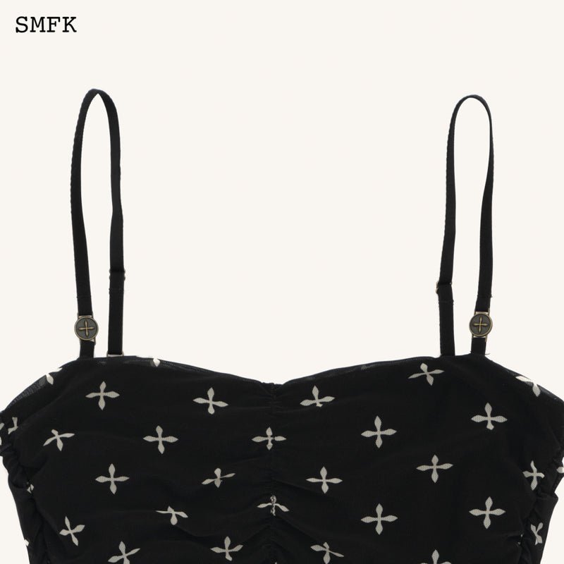 SMFK Compass Garden Hurricane Sling Dress Black