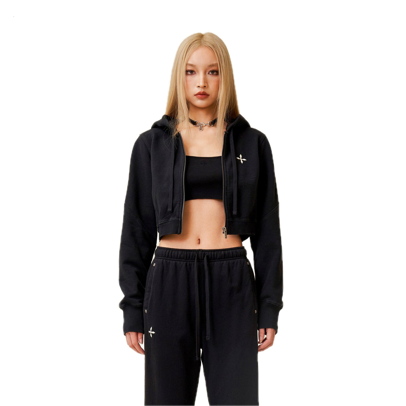 SMFK Compass Rush Punch Short Body Hoodie