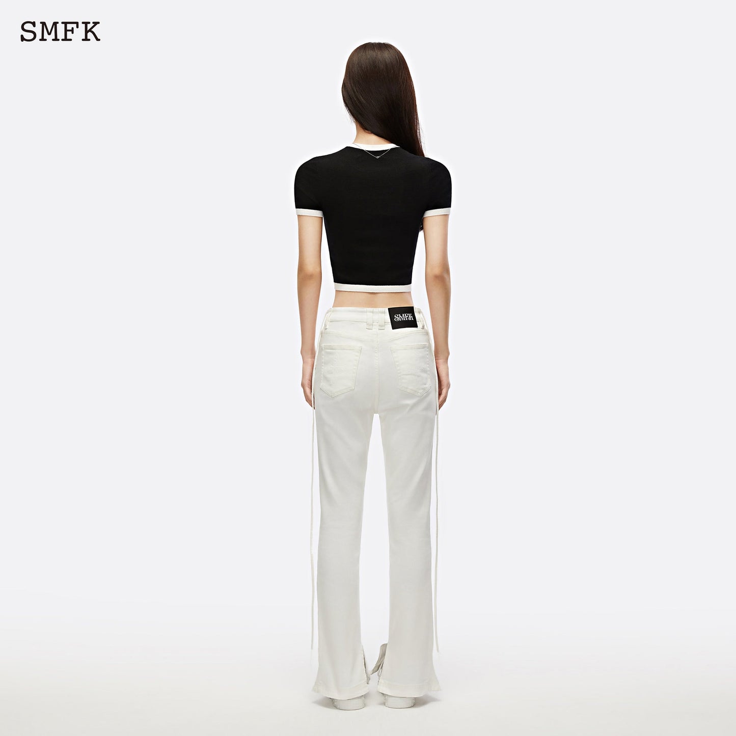 SMFK Compass Vintage Sports Short Body Tee Black