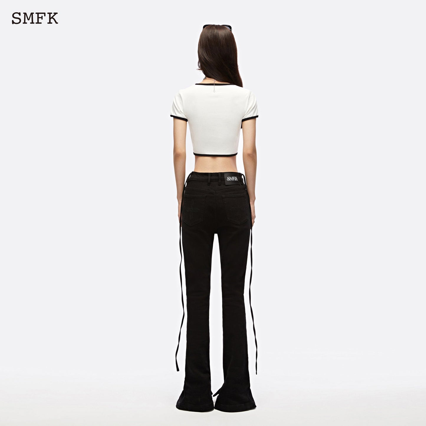 SMFK Compass Vintage Sports Short Body Tee White
