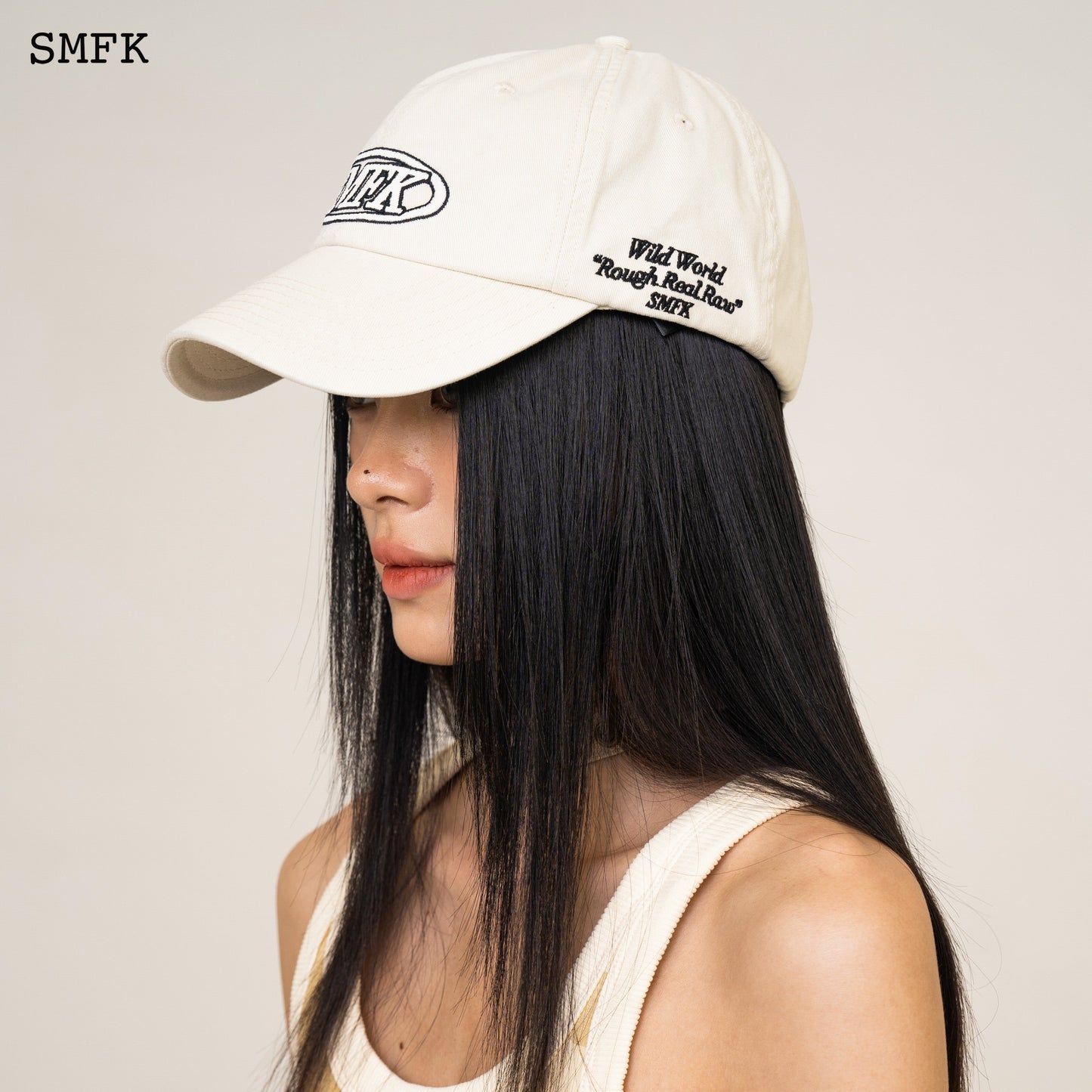 SMFK Cream Model Cap