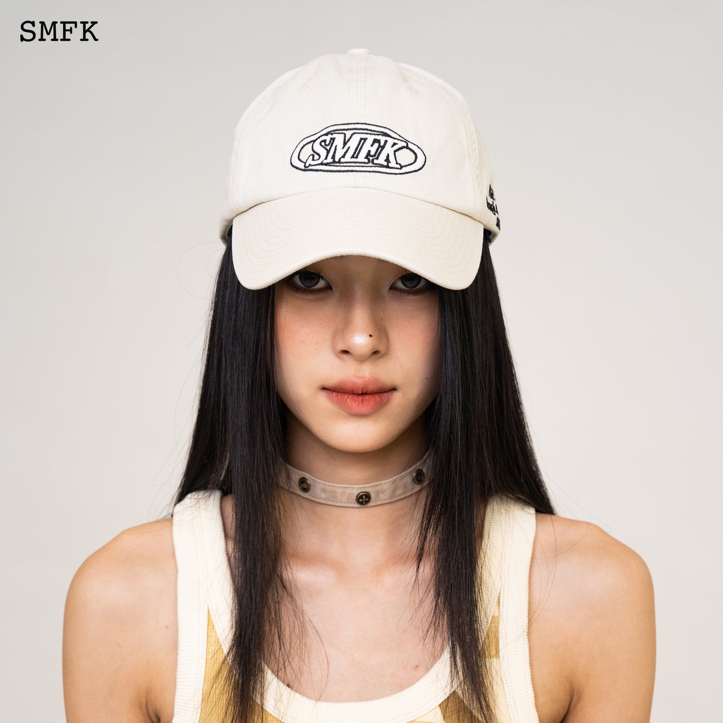 SMFK Cream Model Cap
