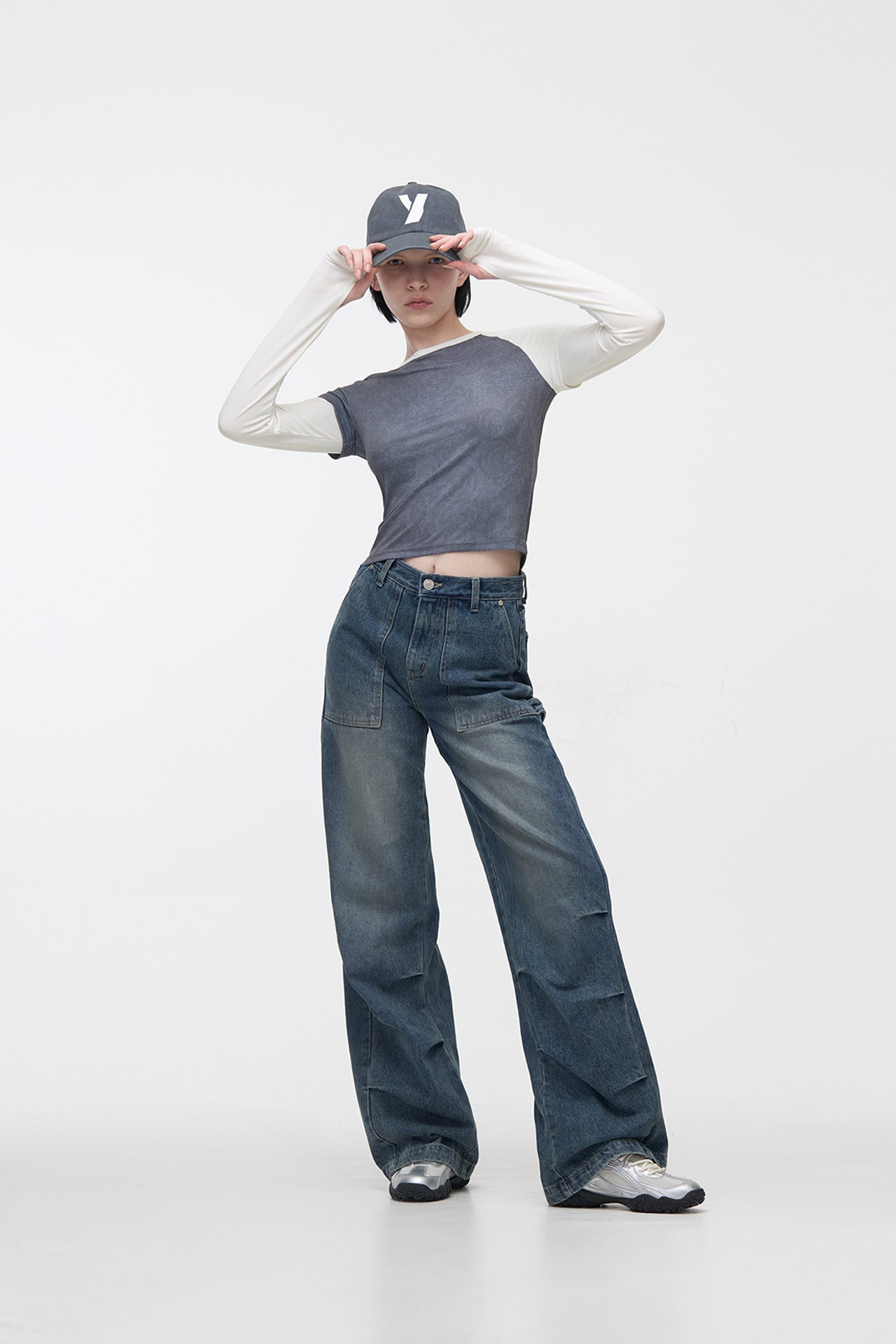 YUSE Pigment Y Symbolm Ball Cap Blue