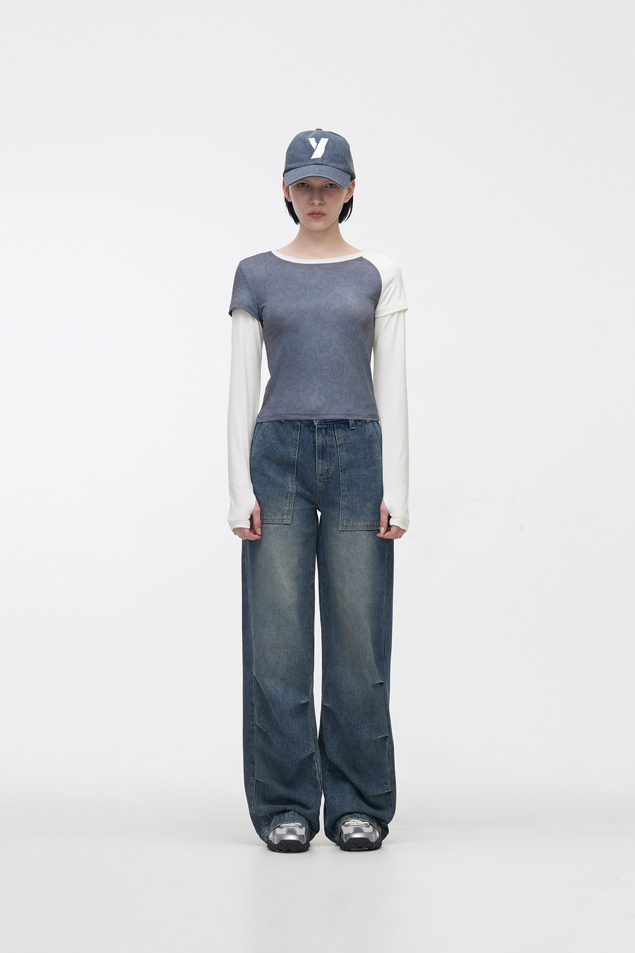 YUSE Pigment Y Symbolm Ball Cap Blue