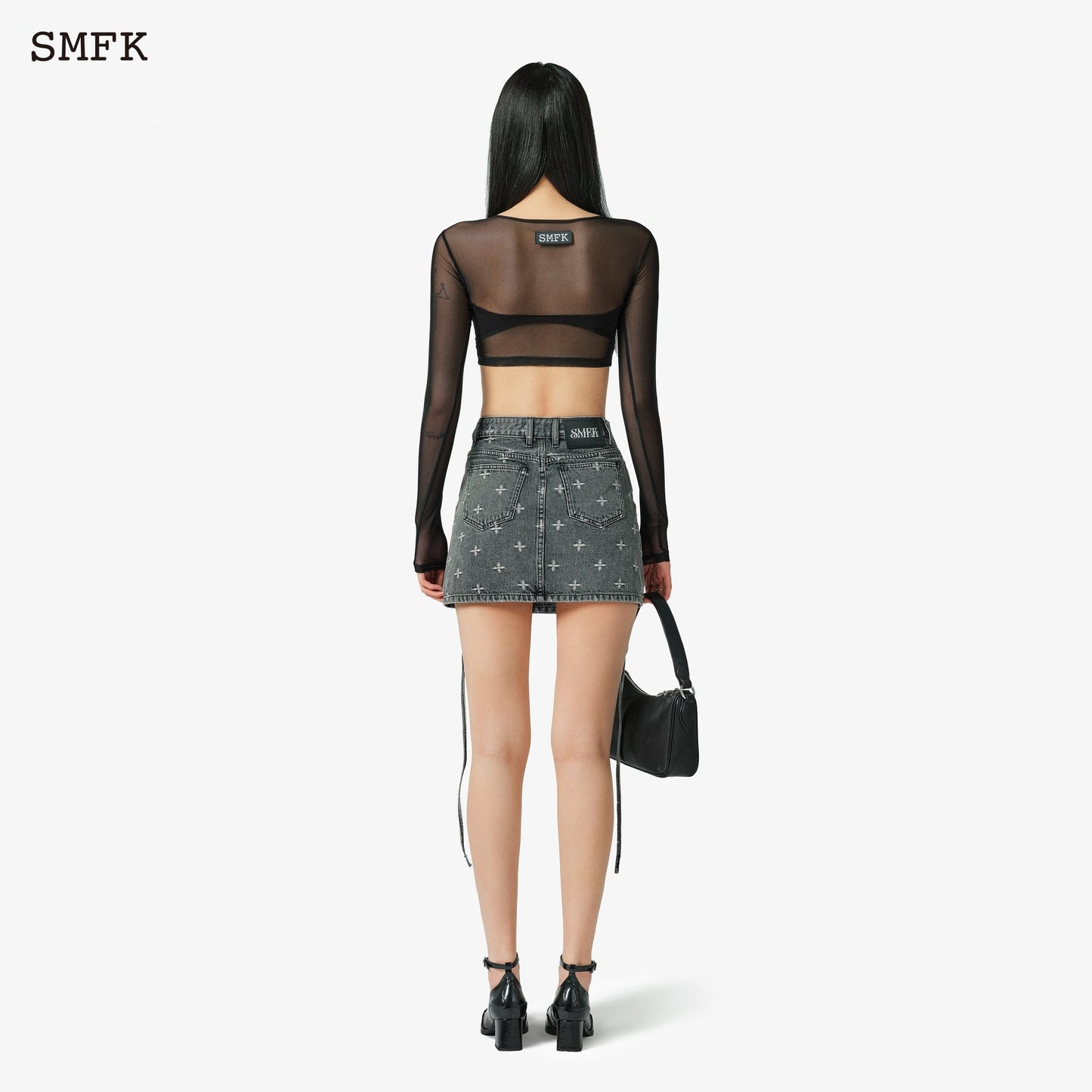 SMFK Garden Denim Skirt