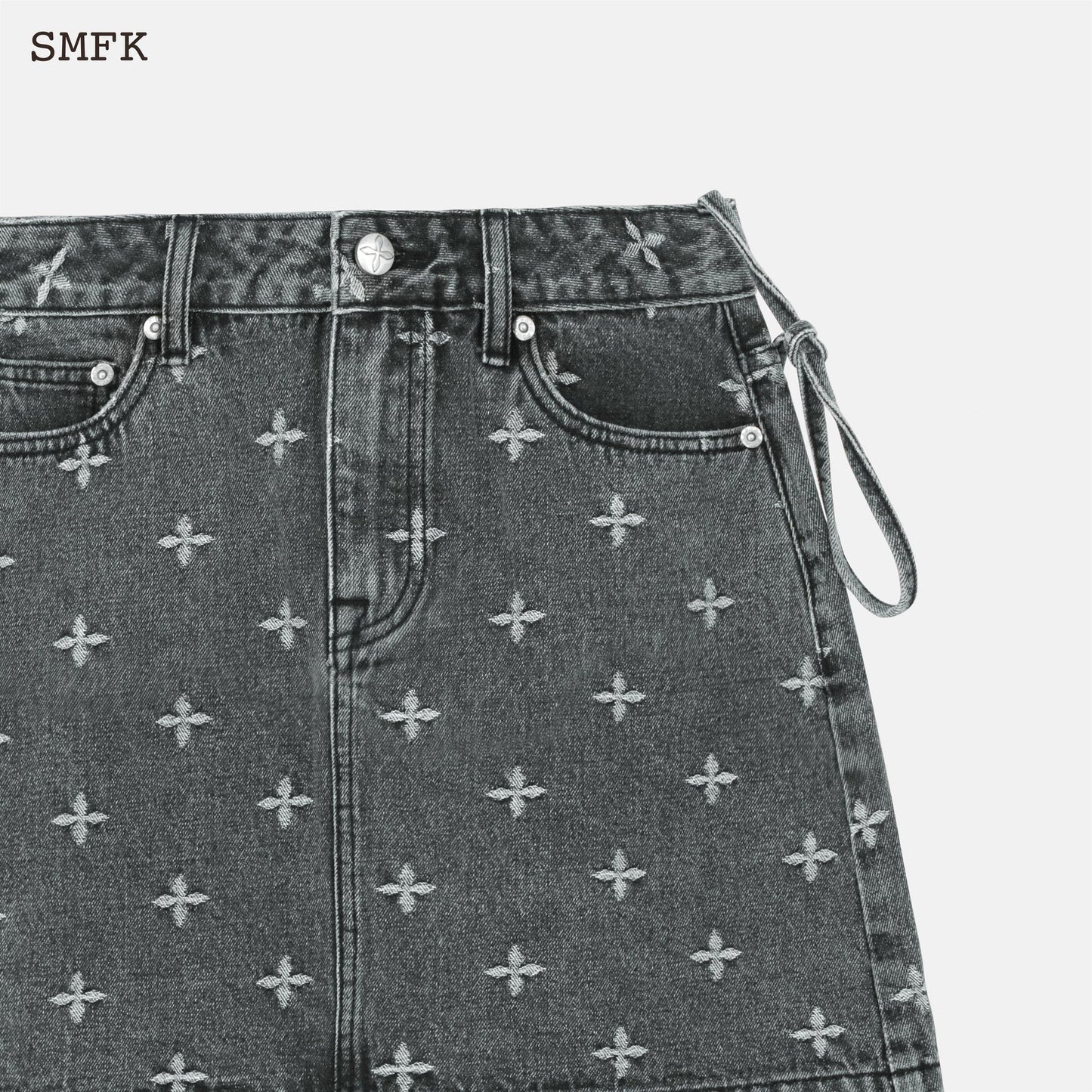 SMFK Garden Denim Skirt
