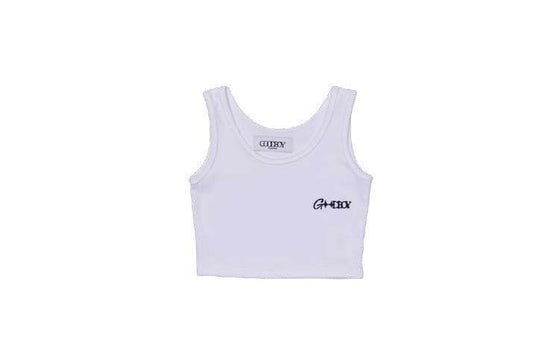 XOXOGOODBOY Embroidered Goodboy Starlogo Terry Crop Tee