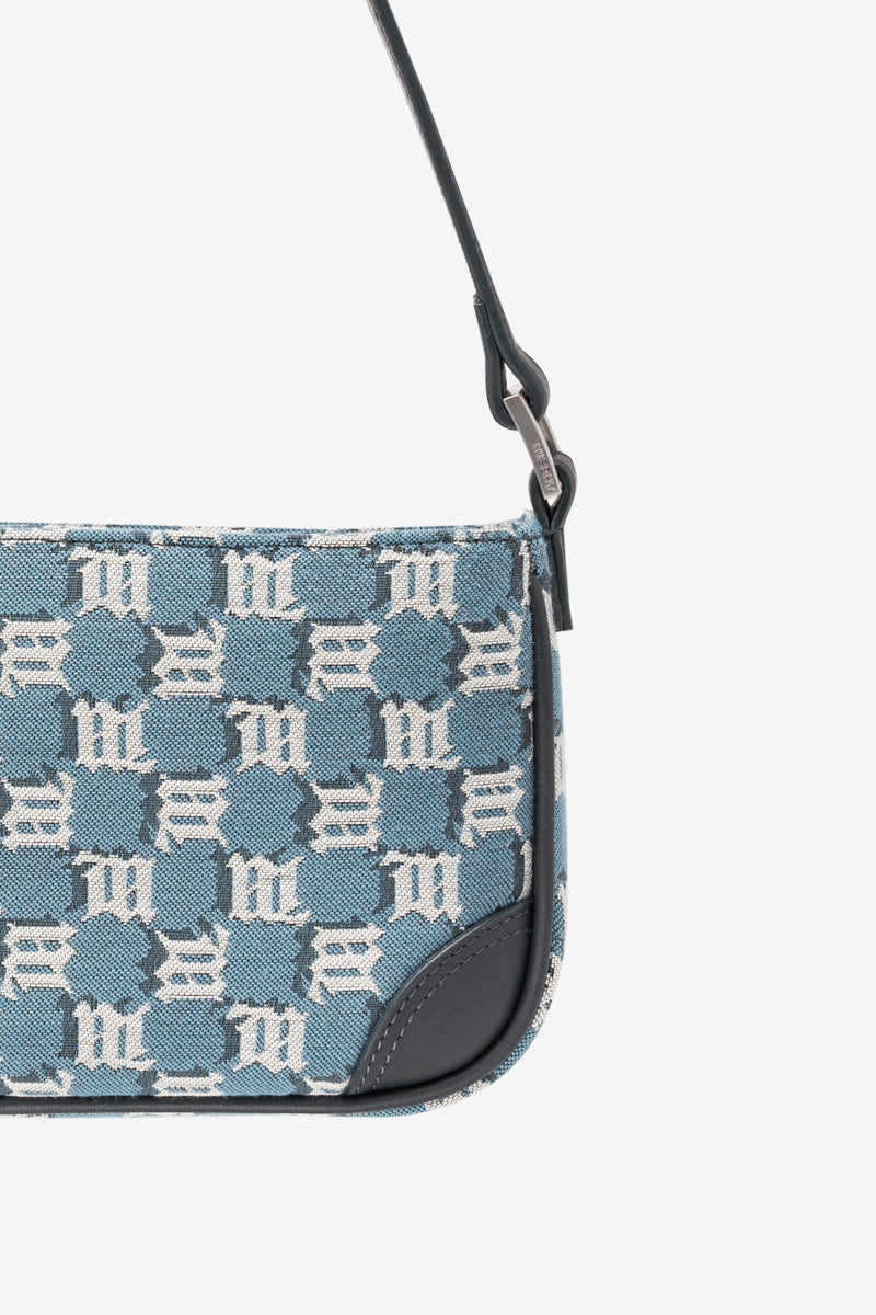 MISBHV Jacquard Monogram 90S Bag Mini Blue