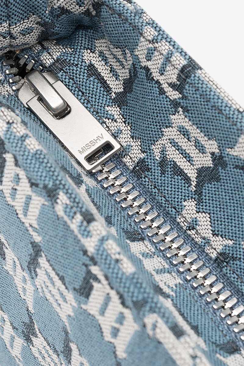 MISBHV Jacquard Monogram 90S Bag Mini Blue