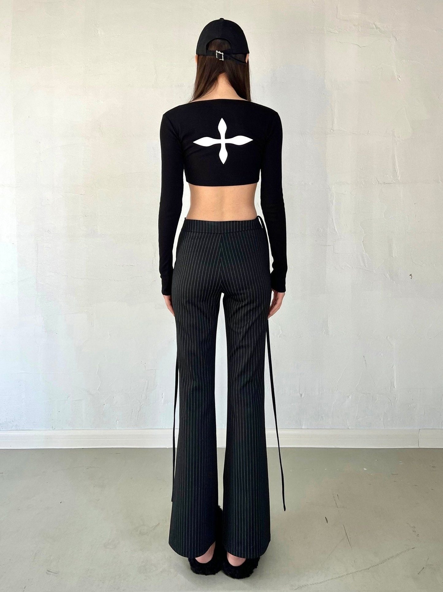 SMFK Striped Mermaid Classic Suit Pants