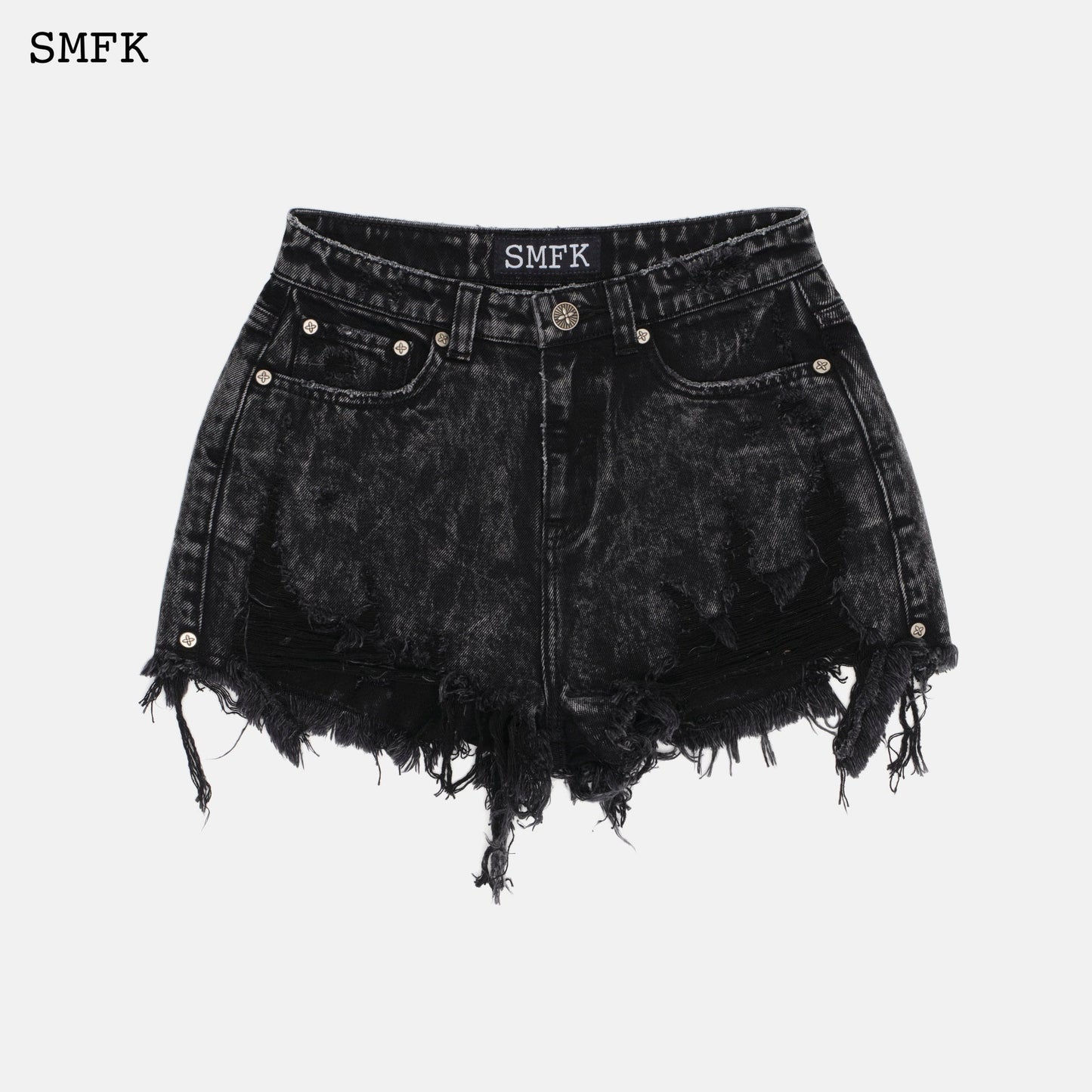 SMFK Wild World Short Black Jeans